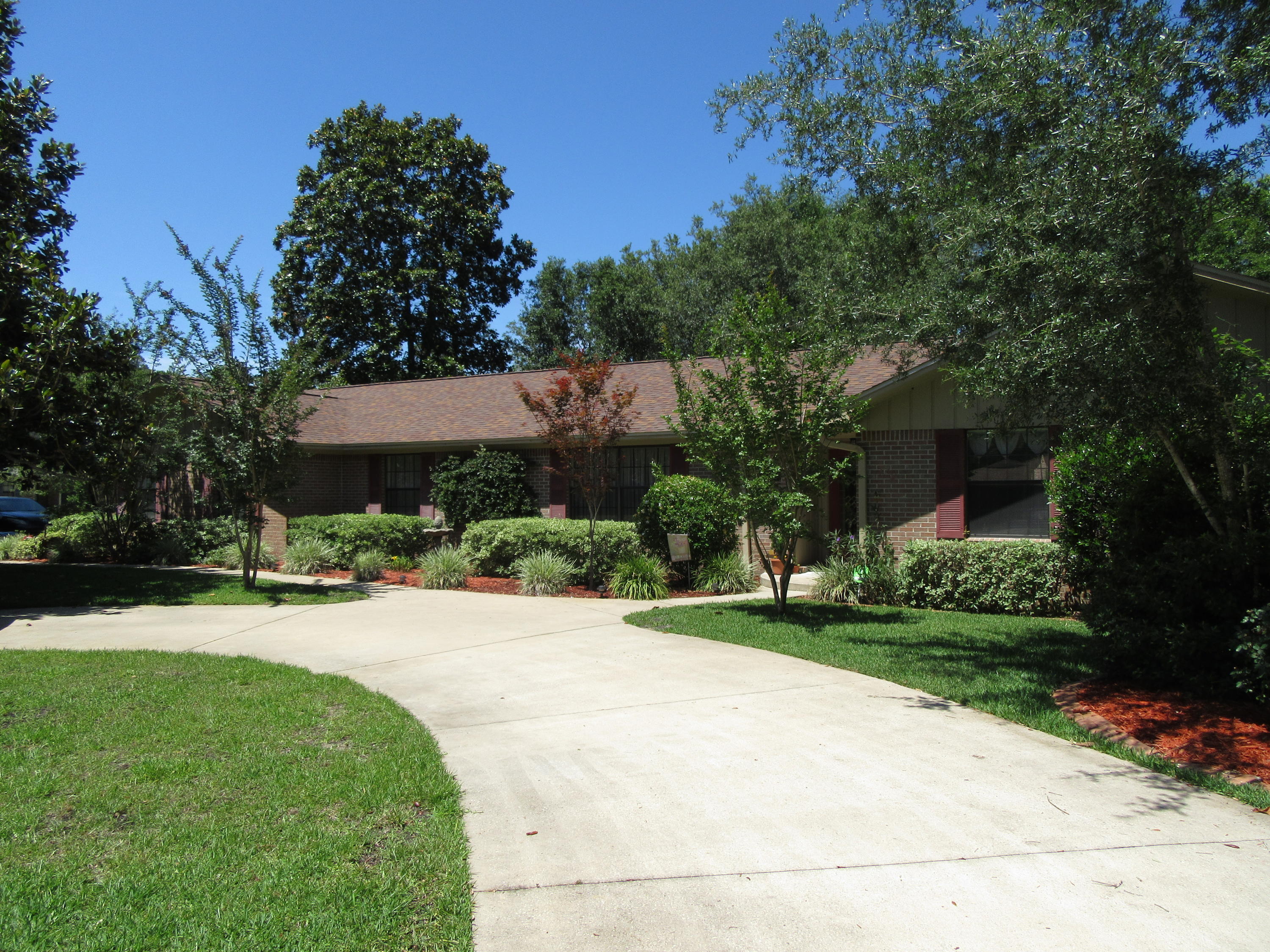 Immaculately maintained move-in ready single level home inside and out! Upgrades and updates throughout, including a large master suite addition, walk-in closet, tray ceiling & adjoining office (or nursery) & screened patio with vaulted ceiling. 2 fridge/freezers w/ ice convey. 2 new HVACs, main in 2012, and master suite in 2016. New roof November 2013. New H2O heater 2011. Active valid termite bond. Built-in shelving & ceiling fans throughout. Granite and wood floor upgrades. Oversize side entry garage with shop area. Circle drive in front. Home security system. Large level corner lot neatly landscaped with perfect sun v shade mix, gas-piped grill, 6-zone sprinkler system, landscape lighting, buried invisible dog fence and swingset with screws only and treated wood