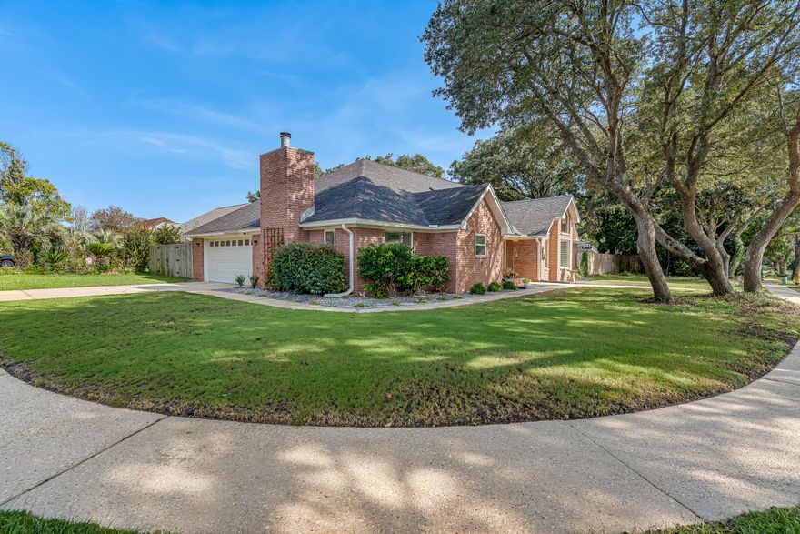 This charming three-bedroom, two-bath, single-story brick home combines timeless style with modern upgrades. Inside, you'll find luxury vinyl plank flooring flowing throughout the open floor plan, anchored by a cozy fireplace and soaring vaulted ceilings. The chef-inspired kitchen features stone countertops, a custom backsplash, stainless steel appliances, a farmhouse sink, a spacious pantry, and a large peninsula perfect for gatherings.The primary suite is a retreat with custom molding and paint, plush carpeting, a designer vanity, a relaxing soaking tub, and a roomy walk-in closet. Additional bedrooms offer comfort and versatility.Step outside to enjoy the fully fenced backyard, complete with mature trees, a storage shed, and an inviting back patio with an extended pergola ideal for outdoor entertaining or quiet relaxation. With thoughtful details throughout, including a washer and dryer already in place, this home is move-in ready. Make this custom Navarre home yours today!
Listing Type