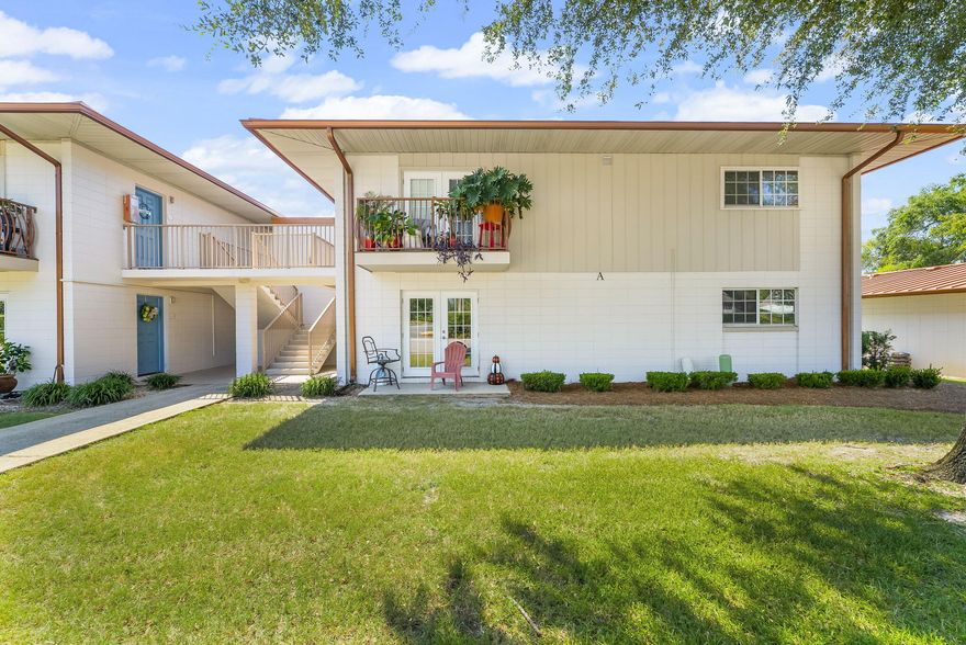 Welcome to your coastal retreat! This charming first-floor condo combines comfort and convenience with access to an array of resort-style amenities. Featuring 2 spacious bedrooms and 1 full bath, this home is designed for easy living and low-maintenance enjoyment.Step outside and indulge in everything this vibrant community has to offer. Relax at two sparkling swimming pools, stay active in the fully equipped workout center, or spend your afternoons at the community boat dock and private beach, perfect for soaking up the Florida sunshine or launching your next adventure on the water.Whether you're looking for a full-time residence, a weekend getaway, or a smart investment property, this condo offers the ideal blend of coastal charm and modern convenience. Don't miss your chance to enjoy the beachside lifestyle you've been dreaming of!