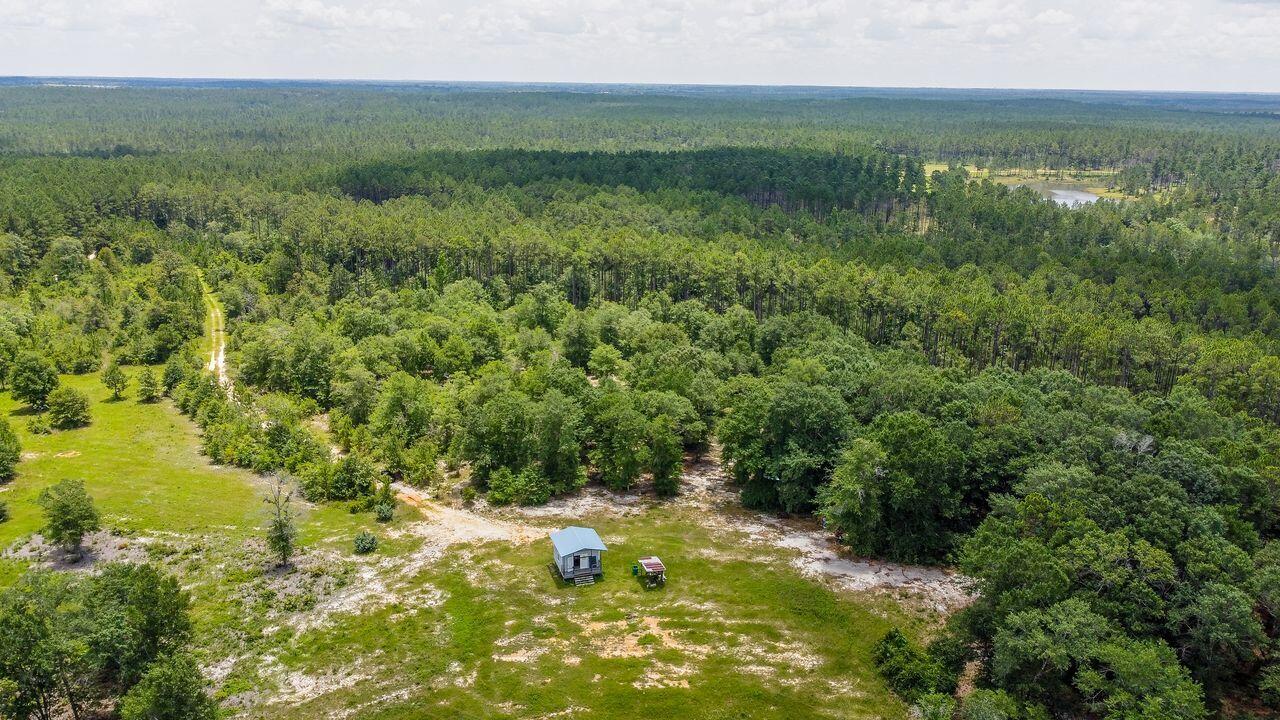 Prime 25.5-Acre Outdoor Paradise -Walton Plantation-Perfect for Investors, Outdoors Enthusiasts & Hunters!*Please read ALL NOTES (more)*Discover Walton Plantation, a secluded, gated community in the heart of North Walton County, just south of Paxton, Florida. This hidden gem offers endless opportunities for outdoor recreation, hunting, & adventure, making it an ideal investment or the ultimate retreat for those who love nature.Community features miles of well-maintained dirt roads, trails, & common areas, perfect for hiking, ATV riding, horseback riding, and more. Owners can enjoy exclusive access to a hunting club, with a 300-yard shooting range, fishing ponds, public garden, & a rustic, open-air chapel complete with restrooms. Whether you're a hunter, fisherman, or just a outdoor enthusiast, Walton Plantation offers something for everyone.
*Note: Ability to connect to county power at owner's expense. No well or septic currently. *
This incredible 25.5-acre property includes 17 acres of cleared land, a picturesque agricultural pond, and a charming, custom-built 16x16 cabin. With a rainwater-fed outdoor shower, kitchen, and outhouse nearby, this cabin is designed for ultimate outdoor living. Power and water hookups are available, making it easy to transform this property into your dream retreat. Plus, a tractor shed is already in place for added convenience.
Don't miss out on the opportunity to own this rare, versatile piece of land. Whether you're looking to build your dream home, create a getaway, or invest in an outdoor oasis, this property has it all. Buyer(s) is responsible for verifying all property details and dimensions. Information provided is deemed accurate but not guaranteed.