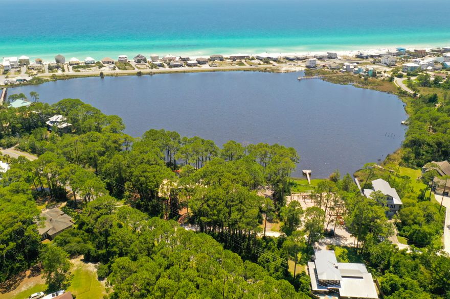 This vacant corner lot is the perfect site to build your next vacation home, rental investment or permanent residence. There is a bike path that connects to the 30A bike path. You are with 1/2 mile to the sugary white beaches and close to Oyster Lake. For the avid golf lover the Santa Rosa Beach Golf Club is right around the corner.Possible gulf views with the right build.