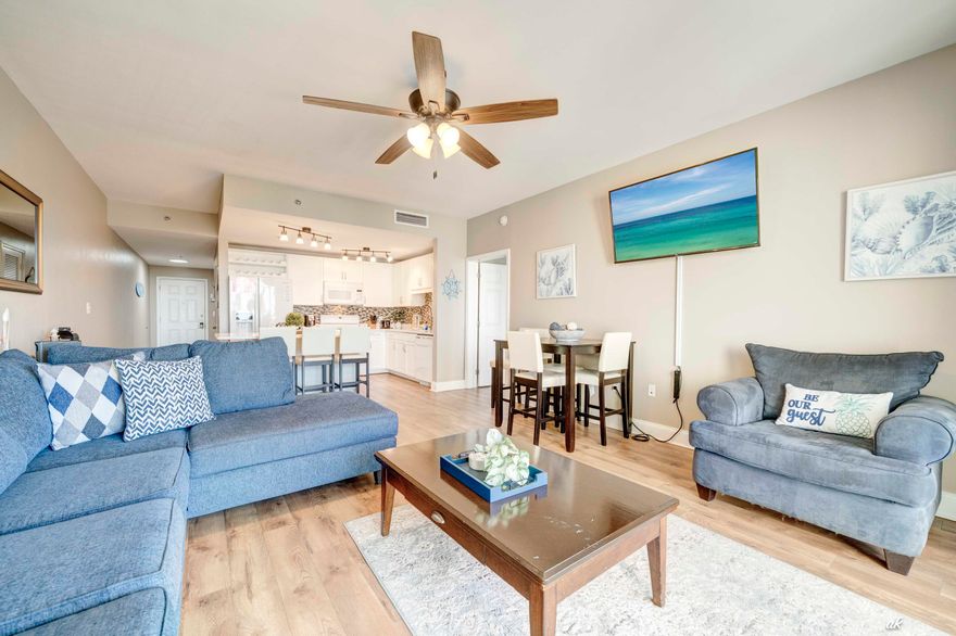 Currently on a rental program! Luxury Beachfront Living at Laketown Wharf. All LVP flooring throughout, fresh paint, new kitchen countertops.Discover the perfect blend of luxury and coastal charm in this recently upgraded 2-bedroom + bunk room, 1,262 sq. ft. condo at Laketown Wharf. With breathtaking Gulf views, stylish LVP flooring throughout, quartz countertops, and fresh paint, this unit is furnished and rental-ready. (Patio furniture negotiable) Ideal for investors or those seeking a dream beach getaway.Located in the heart of Panama City Beach, Laketown Wharf is packed with top-tier amenities, including:Five resort-style poolsTwo hot tubsA state-of-the-art fitness centerA nightly fountain and light show synchronized to music. On-site dining options, including The Wharf Seafood Buffet, Juan Taco, The Candy Maker, Sunshine Bar & Grill, and 810 Billiards & Bowling
Step outside and enjoy PCB's best restaurants, shopping, and attractions, all just moments away. Don't miss this opportunity to own a slice of paradise!

Schedule your private tour today!

