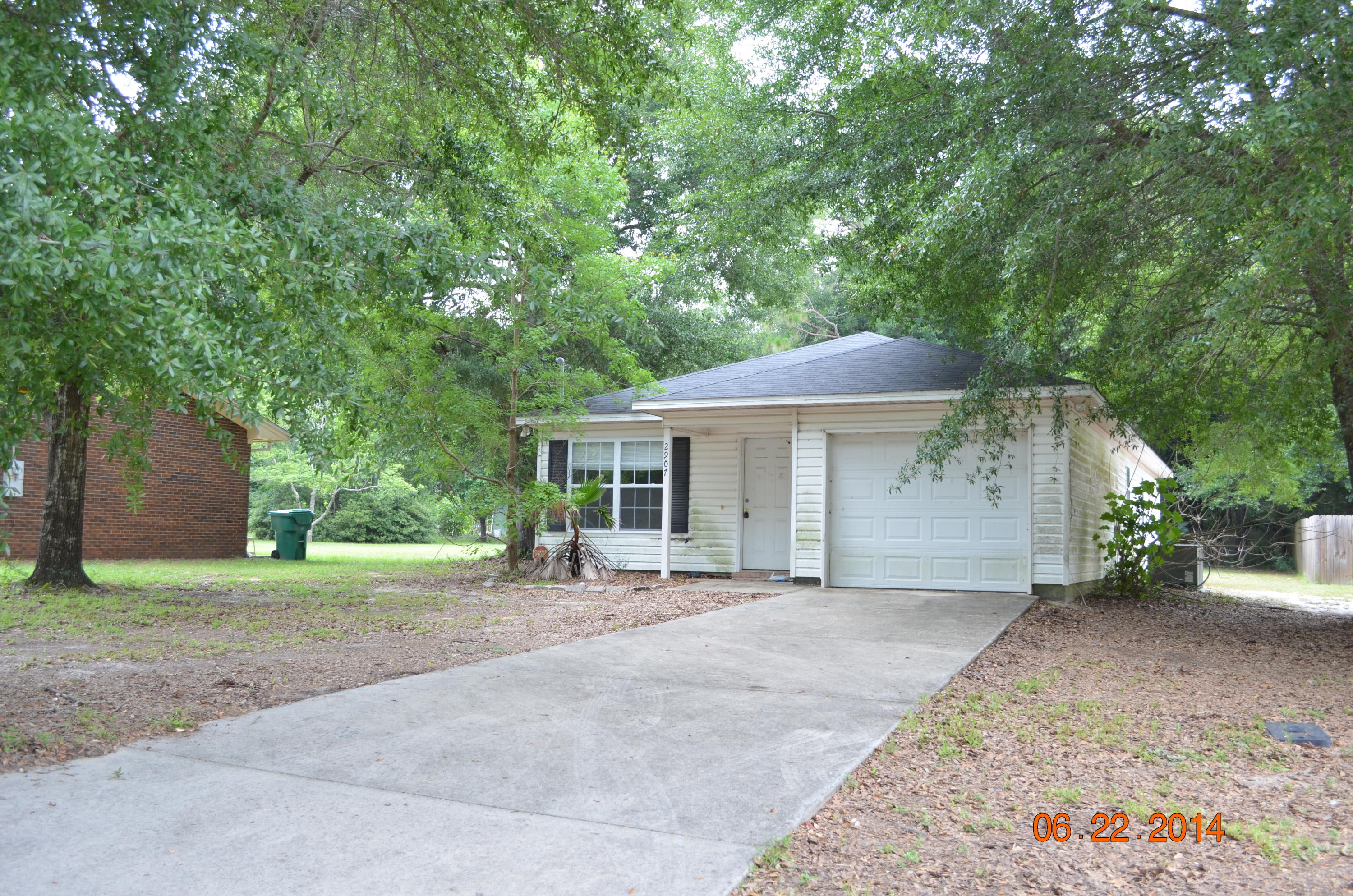 Conveniently located just north of Hwy 90 and just off Hwy 85 this 1329 Square foot home was built in 2006 and is super cute. A larger lot for this style and size home, this vinyl sided home comes with a 1 car garage, 3 bedroom and 2 baths, open living room/dining area and large kitchen. Home needs a little work and may qualify for most financing. Home needs some TLC but will certainly make a great rental or certainly a first time home! Call today for your showing!