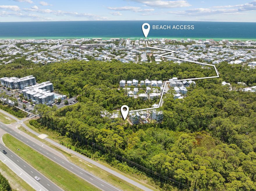 Exceptional Homesite in Treetop - Gated Community with Beach Access, Pool, and No Build-Out TimeLocated in the gated Treetop community, Lot 68 offers a rare opportunity to build your ideal beach home with no build-out timeframe. This cul-de-sac lot backs up to a nature preserve, offering added privacy and a quiet setting -- ideal for a full-time residence, vacation retreat, or investment property.Treetop is a low-density neighborhood of just 79 homesites, offering residents deeded beach access through neighboring Seacrest Beach, a community pool, and private gated entry from both 30A and Highway 98. With minimal through traffic, Lot 68 provides a peaceful environment while still being just minutes from everything the East end of 30A has to offer.Enjoy easy access to Alys Beach, Rosemary Beach, 30Avenue, and the new Watersound Town Center with Publix, restaurants, and shops.

A recent survey is available upon request. Discover one of the most connected yet secluded communities on 30A  and enjoy the freedom to build on your own timeline.

