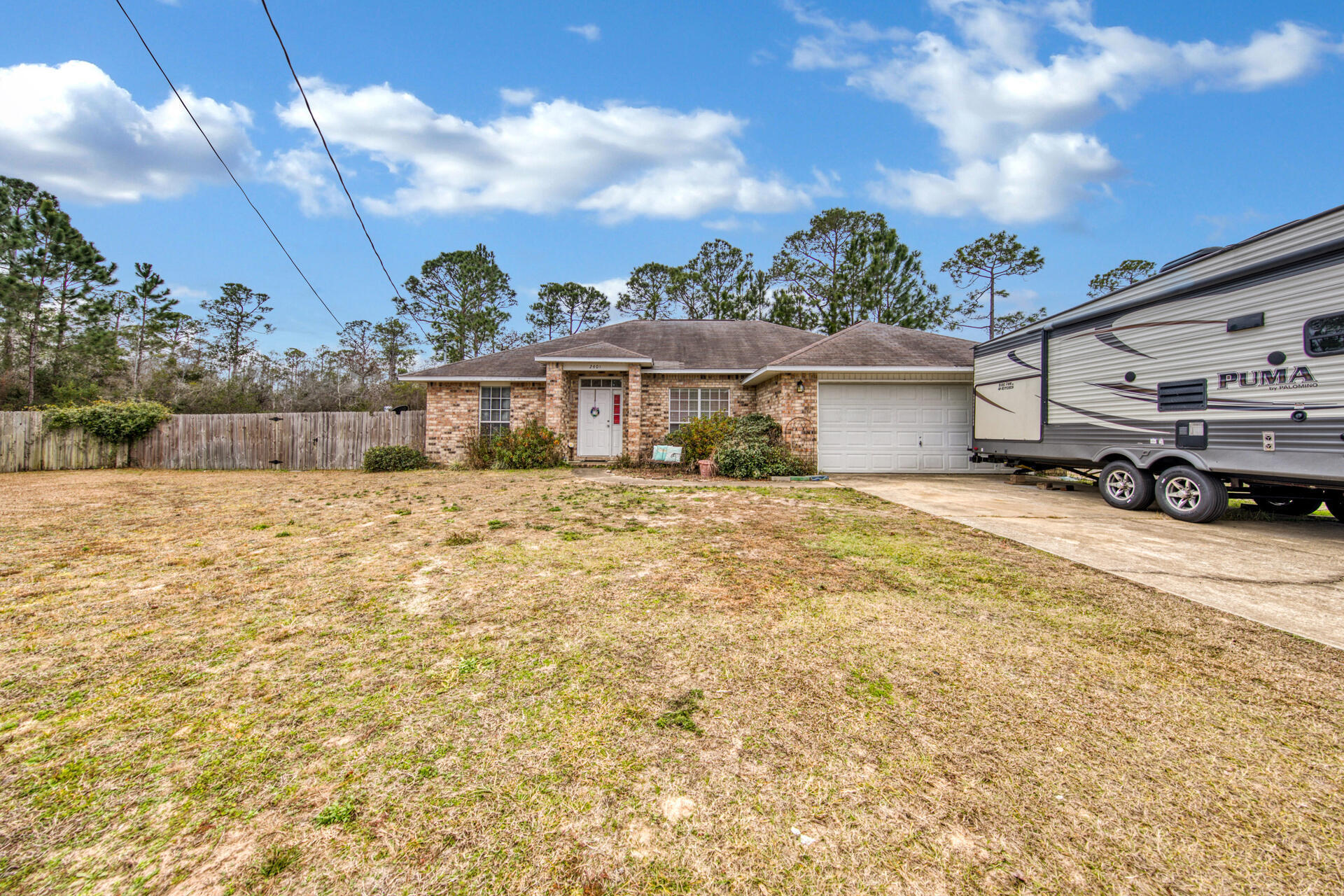 New to the market! This beautiful 3 bedroom 2 bath home comes with an attached 2 car garage. This spacious 1644 sq ft home comes with a great backyard with privacy fence in place. The HVAC unit was replaced last June. The master suite is everything you are looking for including a dual vanity in the master bedroom. One of the best features of this home is NO HOA FEES!