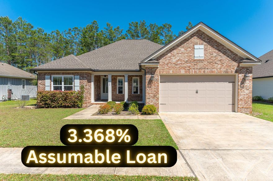 Back on market at no fault of the seller. OFFERING AN ASSUMABLE LOAN AT 3.368%!! 4 bedroom plus flex room, 3 bathroom crafted by the award-winning builder, Randy Wise Homes. This impeccably maintained home possesses cased windows, 5' baseboards, 5' crown molding, and 9 ft ceilings. The kitchen is equipped with Samsung stainless steel appliances and features a large island. The kitchen and bathrooms all come with granite counter tops. This home presents an oversized garage and a fenced-in backyard. Don't miss the opportunity to call this home your own. Call and schedule a showing today!