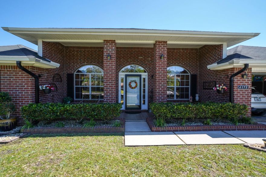 Outstanding, home located in the gorgeous community of Mount Olive Estates.  Custom built all brick 4 bedroom 2 bathroom home that has been loving maintained by one owner.  Split floor plan with large amazing bedrooms and bathrooms and the most wonderful back patio that you could ask for looking out onto the huge back yard complete with a large garden workshop.