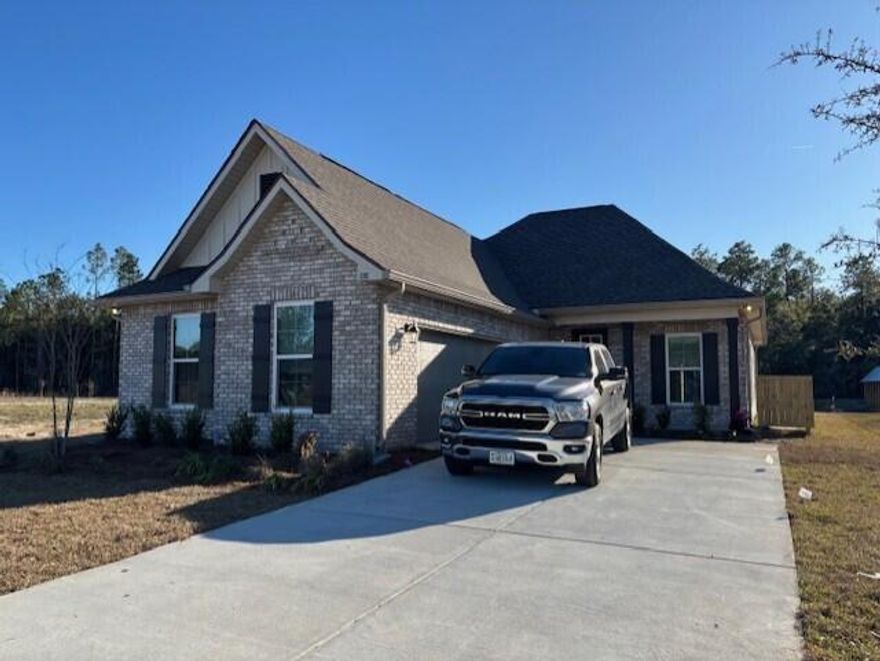 The BOUCHER III H in Natureview community offers a 3 bedroom, 2 full bathroom open design. Upgrades added (list attached). Special Features: double vanity, garden tub, separate custom tiled shower, and walk-in closet in master bath, tray ceiling in master bed, kitchen island, walk-in pantry, boot bench in mudroom, covered porches, LED lighting crown molding, ceiling fans, framed mirrors in baths, smart connect WIFI thermostat, smoke and carbon monoxide detectors, landscaping, architectural 30-year shingles, flood lights, and more!Energy Efficient Features: water heater, electric kitchen appliance package, vinyl low E windows, and more! Energy Star Partner.