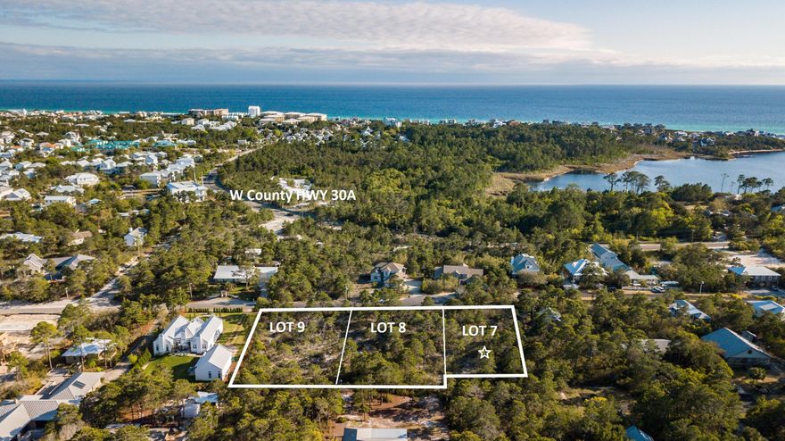 This beautiful 1/2 acre lot is an ideal place to build your future dream home. It situated at the end of a tranquil cul de sac and is in close proximity to the renowned 30A beaches.NO HOA FEES**LOT 7 SOLD SEPARATELY****Buyer to verify all information including but not limited to lot size, zoning ect.**