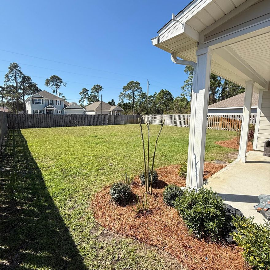 Minutes from Grand Boulevard's shopping, dining, and entertainment, 25 Krewe Cir in Santa Rosa Beach is a 4-bed, 3.5-bath home FOR RENT in the welcoming Treasure Trove neighborhood. Built in 2022, it offers a bright, open layout, light wood flooring, and crisp white walls for a relaxed coastal feel.Start your mornings with coffee in the sunlit kitchen, enjoy game nights in the spacious bonus room, or unwind in the fenced backyard under the stars. Nearby, The Bay and Chanticleer Eatery offer incredible dining, while stunning beaches and parks provide endless outdoor adventures. With Grand Boulevard just minutes away and Ascension Sacred Heart close by, convenience is at your doorstep. This is more than a house--it's home. Why Rent Here? This home offers the perfect mix of modern comfort, coastal charm, and convenience. Whether you're looking to relax, entertain, or explore everything Santa Rosa Beach has to offer, 25 Krewe Cir is ready to welcome you home.

Outdoor Living Made Easy
Step outside to the spacious fenced backyard, where summer barbecues, weekend lounging, or playing fetch with the dog all feel right at home. This private outdoor space is perfect for enjoying the Florida sunshine.

A Place for Everyone
Upstairs, a large bonus room awaitsideal as a media room, play area, or even a home office. The bedrooms are generously sized, and with 3.5 bathrooms, there's no fighting over mirror space in the mornings. The primary suite is a peaceful retreat, complete with an ensuite bath designed for relaxation.