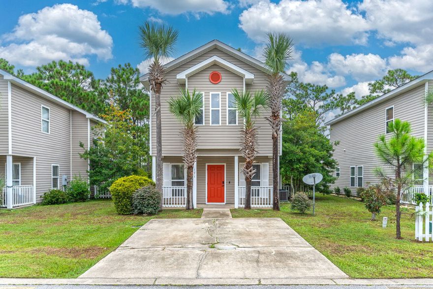 New roof to be installed prior to closing.  Charming 3-bed, 2.5-bath Florida style cottage in Santa Rosa Beach. With 1,824 sq. ft., this home features 3 large bedrooms, each with walk-in closets, a modern kitchen with stainless steel appliances, quartz counters, and freshly painted interior, including doors and trim. LVP flooring downstairs adds style and durability.  Just steps from the community pool and clubhouse.  Only 6 minutes from the stunning white sand beaches of the Emerald Coast as well as Publix, Sandestin Resort, Sacred Heart Hospital, Baytowne Wharf, and top rated golf courses. Ideal as a primary residence or long term rental investment!  SHORT TERM RENTALS NOT ALLOWED.