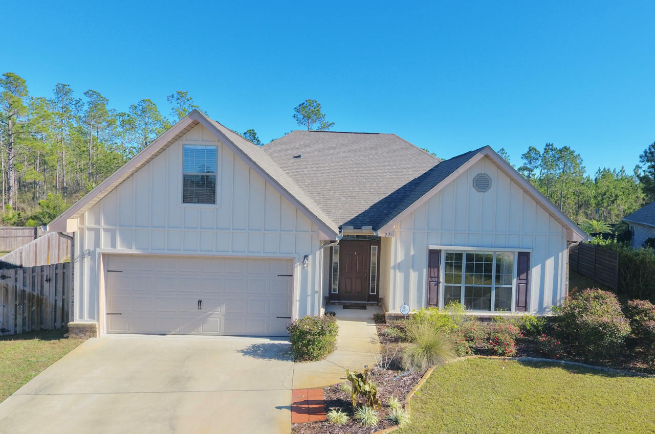 The perfect home located on one of the largest and best lots in the community and backing up to a conservation area for the ultimate in privacy. From the moment you walk into this home, you will love the oversized inviting entry, open floor plan, tall ceilings, hardwood floors, oversized kitchen with granite counters, stainless appliances, plenty of cabinet space and more. The most sought after floor plan, this particular home features the optional sun room that overlooks a very private back yard with your own private in-ground salt water pool and a second story bonus room that can be a 4th bedroom, office or media room. The backyard features a 36x8 covered porch and a storage building. The lot extends well beyond the fence with plenty of space for your own personal vegetable garden.