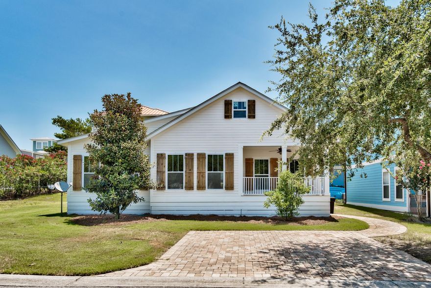 BEAUTIFUL beach cottage in the Village of Blue Mountain! Just a short stroll to the Gulf of Mexico! Top of the line materials make up this BRAND NEW 3 bed/2 bath home, from the exterior hardie siding to the interior pine flooring! Additional interior features include a large master bedroom walk-in closet, granite countertops, and stainless steel appliances. The large, private subdivision pool and fitness center are just a few steps away! Blue Mountain is known for it's amazing elevations, quiet beaches, and incredible shopping and dining. Come join the neighborhood!
