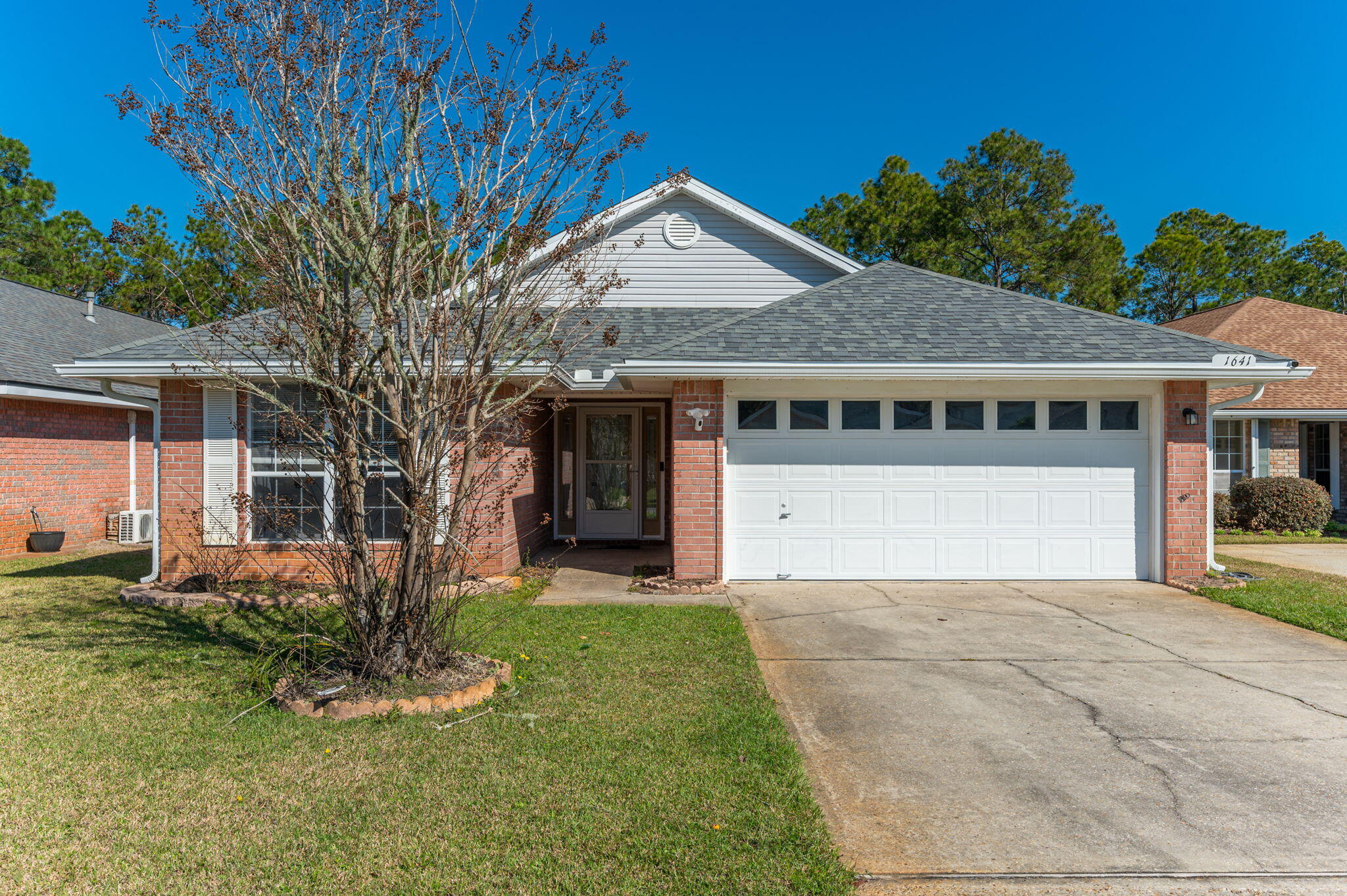 This beautiful 3-bedroom, 2-bathroom home offers 2002 sqft of living space in a prime location. It features a spacious, private backyard that extends beyond the fence to the orange post, perfect for relaxing and entertaining. The master suite includes a private bath and ample closet space, while the additional bedrooms are well-sized with easy access to the second bathroom. A great opportunity for comfortable living in a fantastic location.
