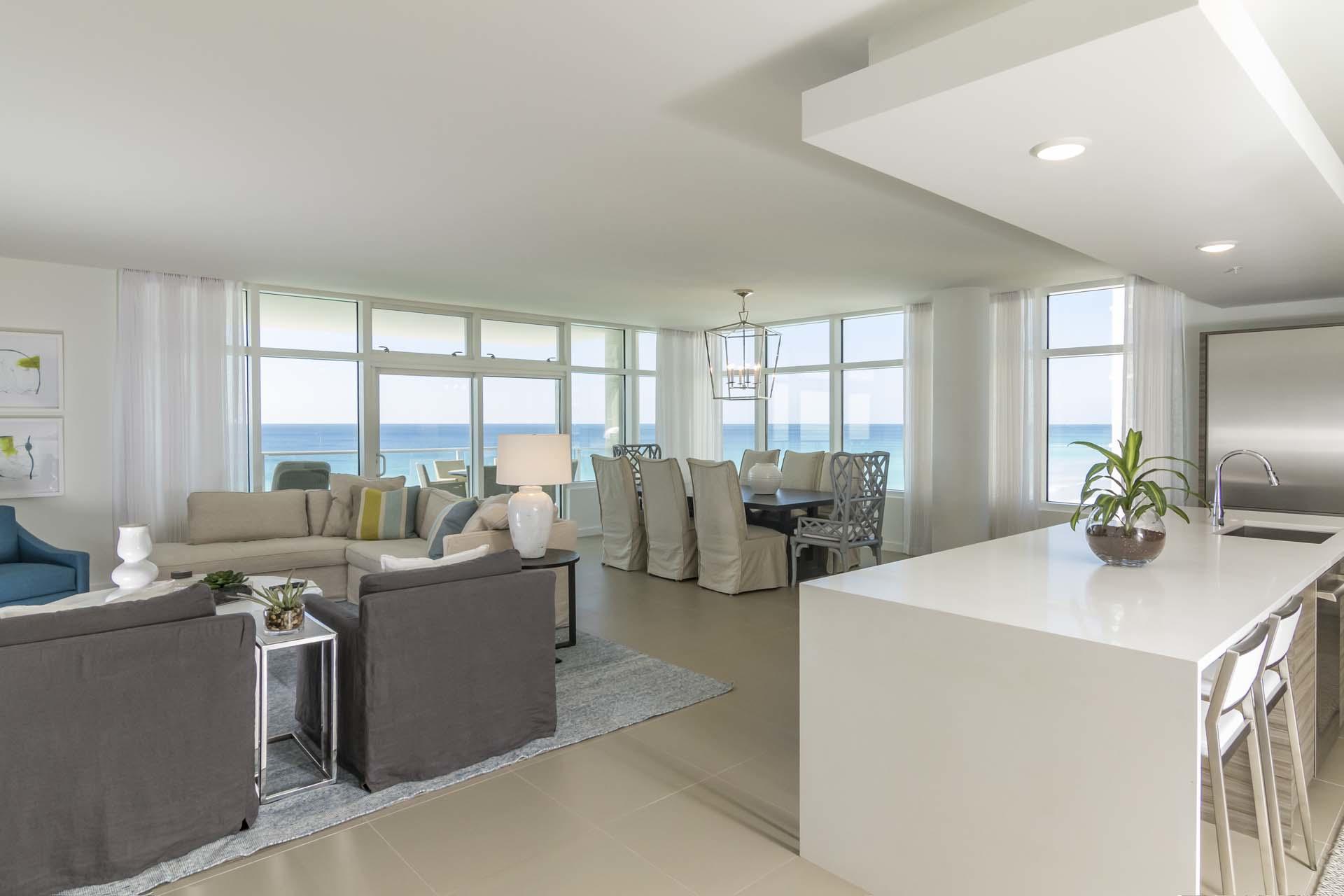 Do not miss Destin's newest ultra luxury development, 1900 Ninety Eight! Its breathtaking views of the Emerald Coast, plus the sleek, modern design were featured in the October '17 issue of VIE Magazine. This immaculate unit is fully furnished with luxury professional decor, including Circa Lighting, Tritter Feefer, Cisco, Lee Industries, reclaimed wood consoles and original art.Start the morning on your private beach with reserved service, stroll a block for lunch or happy hour at The Back Porch, and savor stunning sunsets from your 12-foot deep balcony oasis! Windy day? Head to your rooftop for an unparalleled view of the crystal blue Gulf of Mexico to work out in your private fitness center, then relax in the spa and pool overlooking Henderson Beach State Park and yes, more Gulf!