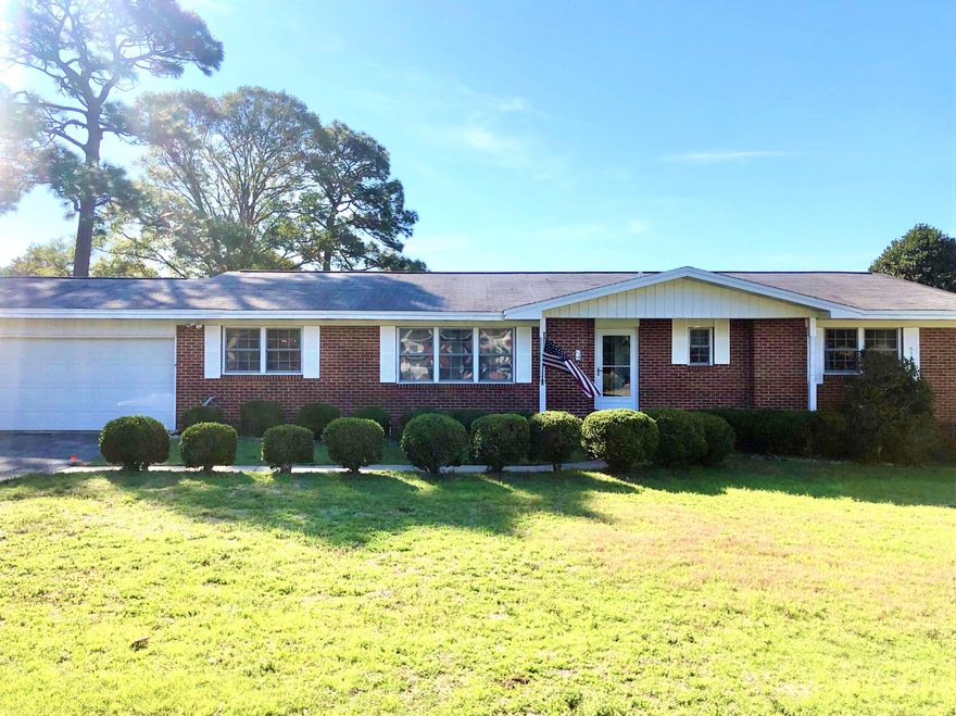 This is your chance to own a home in the desirable neighborhood of Poquito Bayou! This all-brick home sits on a .34 acre corner lot, and has four bedrooms, two bathrooms, an open concept kitchen and living area, a screened porch, patio, large yard, work shed, and garage. Built in 1968, this house offers the perfect opportunity to put your own style and updates into the home to make it your own. Buyer to verify all information.
