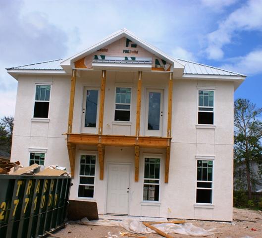 Stunning Rosemary Beach Style homes right here on Panama City Beach. These homes offer Custom Cabinets, Granite Counter tops in the Kitchen, Laundry on second floor. Homes are constructed with Stucco and hardi board siding, and balconies. Don't miss this New Construction home today!