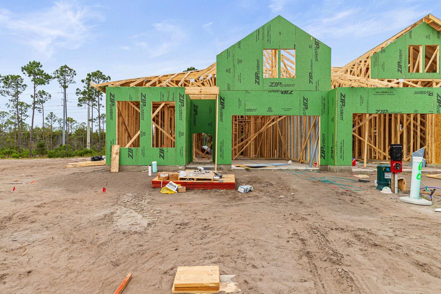 Welcome to The Villas at Longleaf Park, an exciting new addition to Watersound Origins, offering sophisticated paired villas by Fischer Homes! These attached single-family homes are designed to provide the ultimate in low-maintenance living -you can relax knowing that all lawn care and exterior home maintenance, including pressure washing and painting, are fully managed. Step outside to a beautifully manicured landscape and indulge in top-tier community amenities such as the Origins Golf Course, a resort-style pool at Village Commons, sports courts, and more.This ANFIELD plan showcases 3 bedrooms (third bedroom in lieu of the dining room) and 2.5 bathrooms, plus an array of luxurious features, including vinyl plank flooring throughout main living areas and bedrooms, 10 ft ceilings, and more! See Designer selections (in Documents) chosen for this beautiful home! 

Enjoy the ease of a low-maintenance lifestyle, HOA membership covers lawn care and exterior home upkeep, giving you more time to enjoy the exclusive amenities Watersound Origins has to offer such as the Origins Golf Course, a resort-style pool, sports courts, and more.
This is your opportunity to embrace easy living in a vibrant, amenity-rich community. Schedule a tour today!