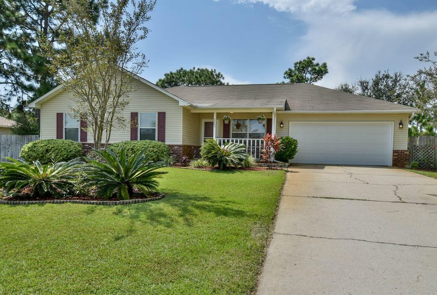 Beautiful home in Holley by the Sea community. Open floor plan with vaulted ceilings in the living room. Eat in kitchen that opens to the living room. Large master suite with master bath and walk in closet. Laundry room that doubles as a butlers pantry right off the kitchen. Bonus room that could be used as a 4th bedroom or office. Homeowner recently had additional wind storm protections installed including additional hurricane straps and fabric shutter. Large lot 100' x 200' so lots of room for a pool if desired. Schedule your showing today!