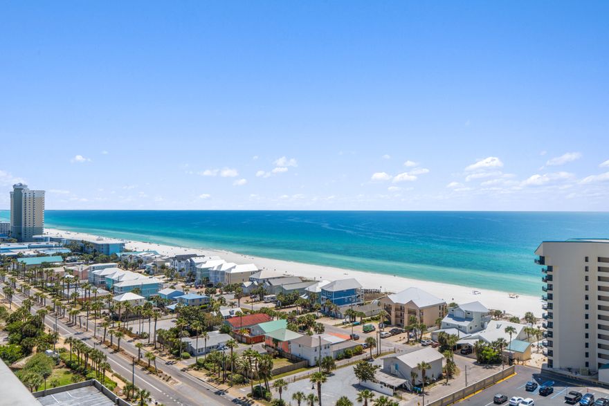 Condo in Panama City Beach - 14th Floor Bliss! Welcome to your coastal getaway in the sky! This beautifully maintained turn-key condo on the 14th floor offers breathtaking views and easy Gulf access. Whether you're looking for a full-time residence, vacation home, or investment property, this unit is move-in ready with a new compressor recently installed for your peace of mind. Enjoy resort-style living with five sparkling pools, two relaxing hot tubs, and even a putting green right at your fingertips. Wake up to stunning sunrise views, sip your coffee on the balcony, and soak in the beachside charm that only Panama City Beach can offer. Don't miss out on this opportunity to own a slice of paradise!