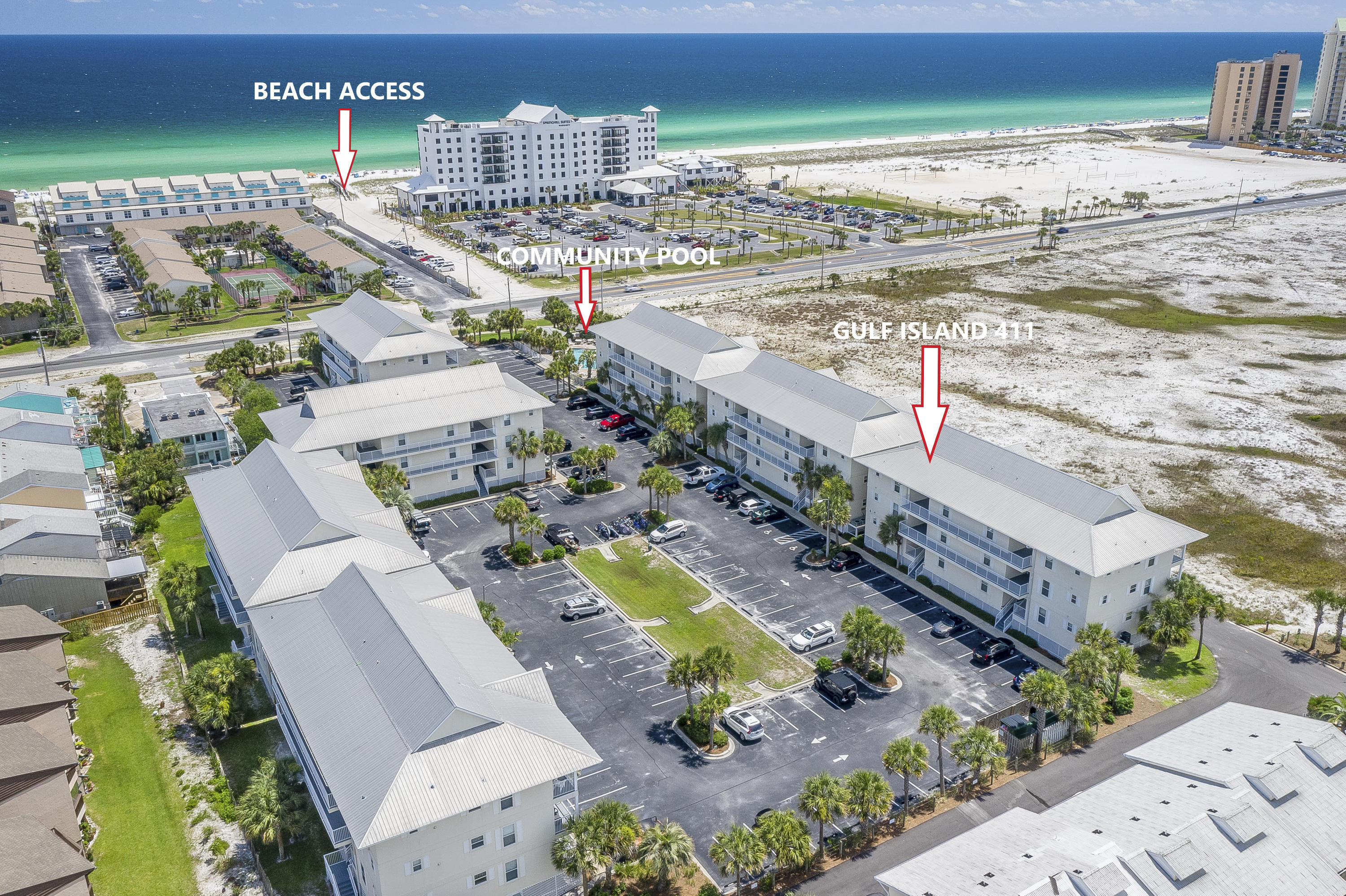 GORGEOUS WATERVIEW 2 BED/2 FULL BATH CONDO Just Across the Street from Public Gulf of Mexico Beach Access! Don't Miss This Great Opportunity to own a First Floor Unit! Currently the Only Condo For Sale in this Complex and Won't Last Long! This Well Maintained Condo comes Fully Furnished with Tasteful furnishings, Dcor, and Smart Thermostat & Monitoring System. The Kitchen has Granite Counters, Upgraded/Stainless Steel Appliances, and Breakfast Bar. There is Tile Flooring and Ceiling Fans Throughout and Plenty of Storage with 2 Owner's Closets. The Balcony has over 100 Sq Ft to Relax, feel the gentle ocean breeze and admire the Tremendous Santa Rosa Sound views and Unforgettable Sunsets. Gulf Island Condominiums has relatively low Association Dues, a Community Pool and is located...