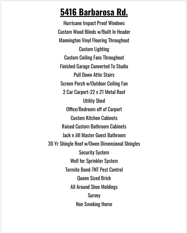 BARBAROSA RANCHETTES 1ST ADDN - Residential