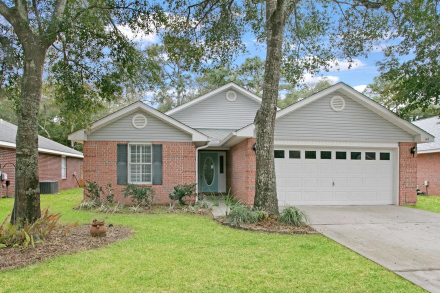 Welcome to 145 Bayou Landing Road, a lovingly maintained home in the tranquil Bayou Landing neighborhood. This charming residence boasts special features, including LVP flooring in the primary suite and main living areas, a tiled walk-in shower in the primary bathroom, and elegant granite countertops in the kitchen. Enjoy the convenience of a fenced-in backyard, providing a private oasis for relaxation. The garage offers additional perks, such as an extra refrigerator and convenient shelving for ample storage. Ideally situated, this home is just a short distance from the hospital, Grand Boulevard shopping, and the beach. Discover the perfect blend of comfort and convenience at 145 Bayou Landing Road. Property is being sold 'AS IS' with right to inspect.