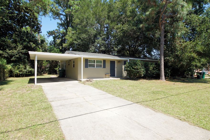 Price Improvement! INVESTORS: Start renting this property IMMEDIATELY--no improvements needed! Conveniently located AND old Florida Charm with updates galore. This home will grab you with it's origianl terrazzo floors (throughout) and hold you with it's modern efficiency.  The HVAC and roof were replaced in 2015; Electrical system was updated, as well. The exterior breaker box was replaced in 2019; the water heater was replaced in 2020. The original windows and sliding glass door have been replaced. The seller added acoustical sound protection to the windows in the living area and Master bedroom. The front door opens into the living space which is central to the home. The dining room is adjacent to the updated kitchen--new sink and faucet; all stainless appliances.  (click MORE)