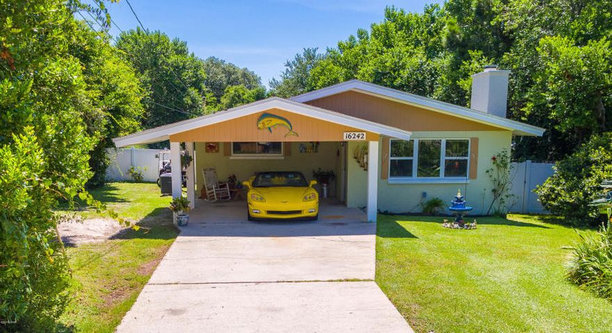 Seller says up the BONUS and DROP the price on this meticulous maintained home. The home has had a complete redo and they held back no expense. From the kitchen and the granite counters to the beautiful wood and tile flooring this house is move in ready. The home states that it is a 2 bedroom but there is an additional room that is perfect for entertaining or office. Please look under documents as improvements are listed. All this and Golf Cart friendly to Pier Park, the City services and all straight shot to the airport. Do your clients a favor and take them throughout this property. The property is being sold UNFURNISHED . Washer and Dryer do not convey with sale. Excellent private neighborhood as it is perfect for the family evening strolls. A wood burning fireplace in the living room.