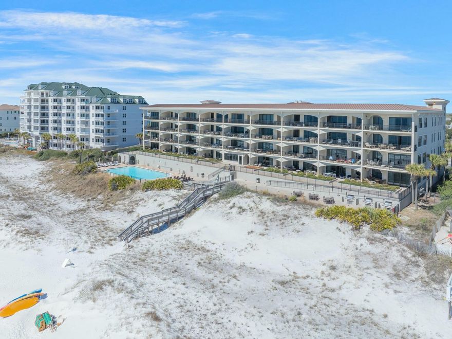 Discover this stunning first-floor condo in the highly coveted Villa Coyaba, a premier luxury development. Offering top-tier construction and exquisite finishes, this exclusive, low-density community boasts incredible rental potential and direct access to a private beach from the walk-out balcony. Residents and guests enjoy 310 feet of pristine Gulf-front views, along with upscale amenities such as a private pool, theater room, fitness center, and underground parking. Villa Coyaba's prime location puts you just moments from Crystal Beach, renowned dining options, Destin Commons shopping, grocery stores, and popular attractions. With its unbeatable setting and breathtaking Gulf vistas, Villa Coyaba delivers the ultimate Crystal Beach condo experience.