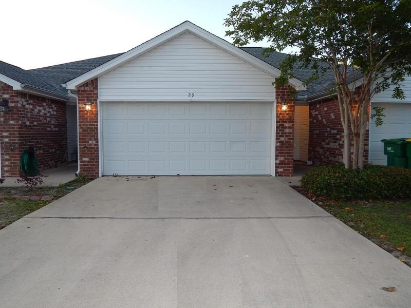 AVAIL: 8/11. SEC DEP = $1,695 - CAN BE BROKEN UP IN 2 MO. INSTALLMENTS IF QUALIFIED. SORRY, NO PETS/SMOKING ALLOWED. CONVENIENTLY LOCATED OFF HWY 98 & BY AF BASES, SCHOOLS, BEACHES, SHOPPING & RESTAURANTS! THIS 1 STORY TOWNHOUSE FEATURES AN OPEN FLOOR PLAN GREAT FOR ENTERTAINING. KITCHEN HAS ALL THE APPLIANCES IN PLACE. TILE THROUGHOUT EXCEPT FOR WOOD LOOKING LVP IN THE BEDROOMS - NO CARPET! NEUTRAL PAINT & CEILING FANS THROUGHOUT. ALL ELECTRIC! MASTER SUITE HAS DOUBLE VANITY SINKS & A WALK IN CLOSET. THE ADDITIONAL BEDROOM HAS A SEPARATE ENTRANCE TO THE BACKYARD. COVERED BACK PATIO TO ENJOY. OPEN COMMUNITY BACKYARD. 2 CAR GARAGE W/ AUTO OPENER, ATTIC STORAGE & WASHER & DRYER HOOK UPS. HOME IS ON A DEAD END STREET FOR LITTLE TRAFFIC. SECURITY SYSTEM IN PLACE IF TENANT WISHES TO PAY/USE.