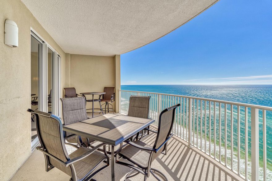 Emerald Isle 2205 is one of the hottest properties on the market right now. This condo comes with a DEEDED COVERED PARKING SPOT (valued at $25,000) right next to the elevator. Emerald Isle is known for their huge balconies and LOW HOA dues. Emerald Isle 2205 features a beach front master bedroom with direct access to the large balcony, vinyl plank flooring, a new HVAC (2019), a new washer and dryer (2017), granite countertops and a million dollar view! Emerald Isle is located on the highly sought after west end of Panama City Beach. It is located close to the airport, Pier Park, shopping and restaurants. Emerald Isle is a very nice low density resort with two swimming pools, a hot tub, a steam room, sauna, fitness center, gulf front community room, grills and more! This is a great