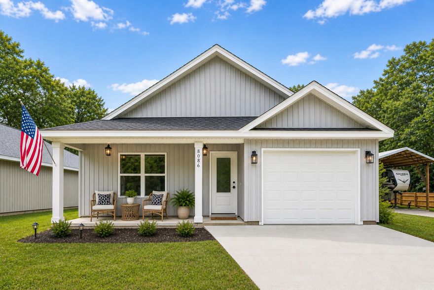 When the world feels chaotic, it's time to MOVE TO THE COUNTRY and live the good life STEPS AWAY FROM THE LAUREL HILL SCHOOL! Did I mention this opportunity is NEW CONSTRUCTION WITH UPGRADES and BUYER INCENTIVES? #KeepReading

TOP-RATED *VA-APPROVED* LOCAL BUILDER.. with a legacy in local construction spanning generations proudly reveals the 'Freedom Plan'.

This SHOWCASE HOME comes with premium features rarely seen in this price point, and offers locally-sourced materials! #SupportLocal

The front door is the first premium feature I'll highlight, with artistic 'rain glass' inlay... giving the owner privacy while allowing light to flood the space.

Step inside to upgraded WIDE PLANK LUXURY FLOORING with vaulted ceiling, recessed lighting and neutral paint. 

(Continued) The "Freedom Plan" allows the buyer freedom of choice... and will accommodate multiple layouts including kitchen expansion. 

The kitchen offers abundant cabinetry, with deep storage drawers for pots and pans, complete GE stainless steel appliance suite (including refrigerator), pantry... and high-end quartz counters. This quartz is not your typical builder's grade offering. The builder chose a striking veining pattern that adds sophistication and elegance!

The master suite is tucked away with views of the privacy-fenced backyard and offers another BIG BUILDER BONUS-- a master bath with luxury touches.

There is a vanity for him and a vanity for her; separated by CUSTOM LINEN TOWER and more high-end quartz with striking veining. The master closet is spacious with ventilated shelving. 

The entire home offers luxury vinyl plank flooring including bedrooms 2 and 3. Both guest bedrooms are large and offer spacious closets. The guest bath features tub/shower combination and more premium quartz. 

Now let's explore the outside.

This country home proudly offers the quintessential southern-style back porch and another feature buyers will love-- 6 FOOT PRIVACY FENCING (another builder bonus rare for the price point). The yard is flat, fully-sodded and ready for your gardening vision. 

As previously mentioned, this backyard faces the Laurel Hill school for added convenience and peace of mind!

Other notable mentions: LOW TAXES AND INSURANCE, FREE BUILDER WARRANTY, FREE SURVEY, FREE TERMITE BOND and OTHER BUYER INCENTIVES (See agent notes). 

There are only 2 homes left in this development! Opportunity knocks!