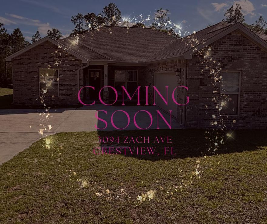 Welcome to 3092 Zach Ave, nestled in the highly desirable Lake Arthur Estates community. Built in 2018, this beautifully crafted brick home combines quality construction with timeless, simple elegance. From the moment you step inside, you are greeted by soaring high ceilings, an expansive open floor plan, and gorgeous laminate flooring that flows seamlessly throughout the entire home.
The thoughtfully designed kitchen serves as the heart of the home, featuring a large center island, stylish two-tone cabinetry, and an inviting layout perfect for entertaining or everyday living. Spacious bedrooms provide comfort and versatility, while the home's light-filled living spaces create an atmosphere that feels both refined and welcoming.
Step outside to enjoy the screened-in patio overlooking the large lot -- an ideal setting for relaxing mornings, evening gatherings, or simply enjoying the peaceful surroundings.
Residents of Lake Arthur Estates enjoy wonderful neighborhood amenities including a scenic lake, playground, and basketball courts, offering both recreation and community charm. This exceptional property perfectly blends modern comfort, quality finishes, and elegant design in one beautiful package.