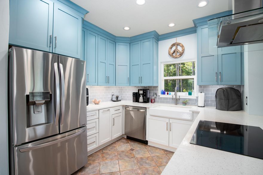 Discover your dream waterfront retreat at 95 Bluebell Cir, Santa Rosa Beach, FL! Nestled along the picturesque Mack Bayou, this exceptional property combines unmatched privacy with breathtaking water views. Set on a sprawling 0.43-acre lot boasting 86 feet of pristine waterfront, it's a true haven for boating enthusiasts. Step inside to find a newly renovated eat-in kitchen that's a masterpiece in both style and functionality. Outfitted with sleek stainless steel appliances, it's a space designed to inspire your inner chef. The open-concept layout effortlessly flows into the inviting living room, where floor-to-ceiling bayou views create a stunning backdrop for everyday living. All excisable by stairs or elevator. 
 Take the experience outdoors to the expansive covered porch--a tranquil setting perfect for morning coffees, sunset gatherings, or simply soaking in the serene beauty of your surroundings. This is more than a home; it's a lifestyle.