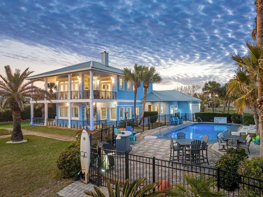 Welcome to your ultimate beach retreat on the highly sought-after west end of Panama City Beach! This fully remodeled 6-bedroom, 4-bath coastal stunner delivers the perfect blend of luxury, entertainment, and Gulf-side living. Enjoy beautiful views of the Gulf along with private beach access, giving you the beachfront lifestyle everyone dreams of.
Step into a home that feels welcoming with high-end finishes, designer touches, upgraded LED lighting, and a thoughtful layout that makes every space shine. The home comes fully furnished, offering a true turnkey opportunity whether you plan to use it as a primary residence, second home, or high-performing investment property.
Outside, the fun really begins. The expansive outdoor area is built for entertaining with multiple seating zones, a heated private pool, and vibrant LED lighting that transforms the space into a coastal oasis at night. The property also features a mini-golf area, perfect for guests, kids, and everyone looking to enjoy a little friendly competition.
From the incredible outdoor amenities to the luxurious interior updates, this home offers an unmatched experience on Front Beach Road. If you're searching for a Gulf-view property that truly has it all, this is the one.
 Information contained within this listing such as lot dimensions, is deemed to be accurate but is not guaranteed. Buyer to verify.