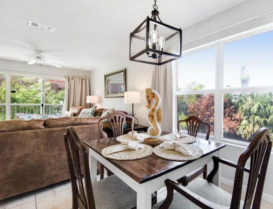 Experience the relaxed elegance of Miramar Beach living in this beautifully styled two bedroom condo just steps from the Gulf. Designed with a light-filled open concept layout and tasteful coastal decor, the space offers a blend of comfort and beachside charm. The private patio provides a peaceful outdoor retreat, perfect for enjoying morning coffee or unwinding after a day at the beach. With the sugar white sands and emerald waters just a short walk away, this condo is the ideal home base for your Coastal escape.