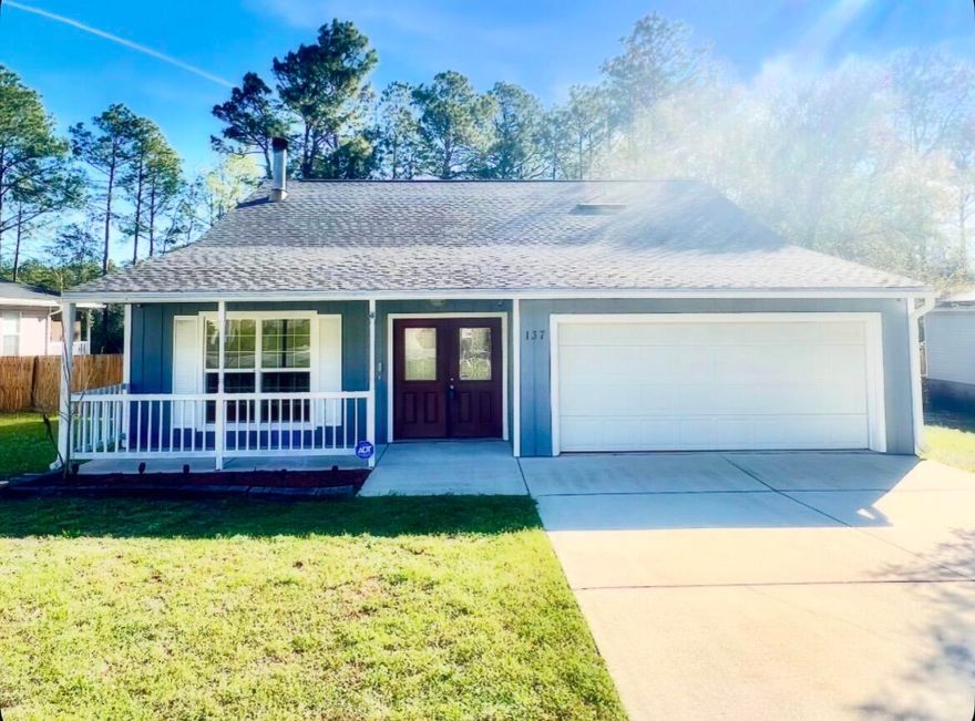 WHY RENT WHEN YOU CAN OWN?? Don't miss this 3 bed/ 2 bath cutie! Freshly painted, ready for you to move in! Great location close to Duke field and Eglin AFB, as well as tons of shopping and restaurants in Crestview. Great yard with double decker back porches! The garage is not only home to a GE geospring energy efficient water heater, but also has a unique storage loft to ensure you have plenty of garage space for vehicles and hobbies. Roof replaced in 2019. Schedule a showing today!