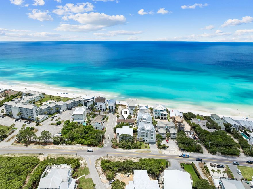 Positioned just one tier off the Gulf in the coveted enclave of Inlet Beach, 36 Green Street captures the essence of classic coastal living with exceptional proximity to the shoreline. Set on a prominent corner lot mere steps from the sugar-white sands, this offering presents a rare opportunity to enjoy today while envisioning the future.

The existing residence--a quintessential Old Florida-style retreat--exudes relaxed charm and versatility. Thoughtfully configured with four bedrooms and two baths, the home was originally designed as a duplex and now lives as a seamless single residence, offering two full kitchens, dual living areas, and a flexible layout ideal for hosting. A double primary suite design provides privacy and comfort, with each bedroom oriented toward views of the private pool--creating a tranquil, resort-like setting. Outdoors, a spacious screened-in pool area becomes the heart of the home, perfect for sun-drenched afternoons, evening gatherings, and effortless entertaining. The property's established rental history further enhances its appeal, offering immediate income potential for investors seeking a turn-key beach retreat in a high-demand corridor along 30A.

Equally compelling is the opportunity to reimagine the site entirely. Surrounded by a blend of new construction and established coastal homes, this second-tier homesite offers the ideal canvas to design and build a custom Gulf-view residence that maximizes both elevation and outlook--an increasingly rare prospect in this location.

Just moments from the vibrant communities of Alys Beach and Rosemary Beach, with easy access to boutique shopping, dining, and scenic bike paths, 36 Green Street is perfectly positioned at the intersection of lifestyle and investment.

Whether preserved as a charming coastal getaway, continued as a high-performing rental, or transformed into a legacy beach home, this is a property defined by its location--and the possibilities it affords.