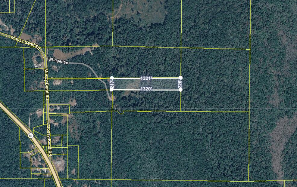 NO RECORDED SUBDIVISION - Land