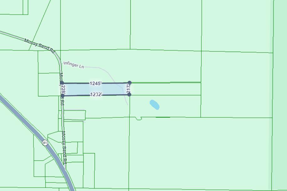 NO RECORDED SUBDIVISION - Land