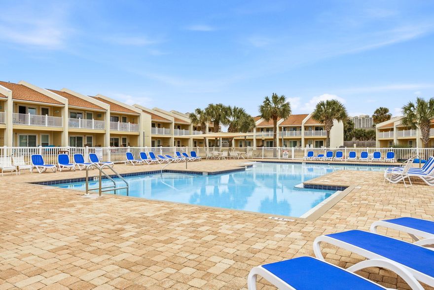 Welcome to your coastal retreat in the gated Seacove community of Miramar Beach. This beautifully updated Ground-Floor- Corner condo offers effortless beach living just steps from the community pool and a short stroll to the Deeded beach access across Scenic Gulf Drive. Thoughtfully designed with cozy coastal furnishings and charming beach décor, this turnkey unit feels bright, inviting, and rental-ready. The ground-floor location provides ultimate convenience-no stairs, no elevators-just park and walk straight into your beach escape.Seacove is known for its lush landscaped grounds, resort-style pool, BBQ areas, and unbeatable location near top-rated dining, shopping, golf, and entertainment. Whether you're looking for a personal getaway, a short-term rental in Whether you're looking for a personal getaway, a short-term rental investment, or both, this condo checks every box.
Grab your flip-flops -- your place at the beach is waiting.

HOA Fees include Basic Cable & Internet service. The unit is currently on the Airbnb & Vrbo rental program. Indoor HVAC unit is 2010, Outdoor HVAC is 2021, Water Heater 2018 and Washer and Dryer 2025. Rental Ready - Call to Schedule Your Private Tour Today! Buyer, Buyer's agent to confirm all details.