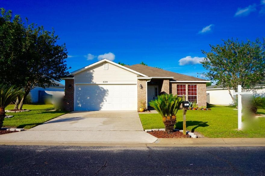 Welcome Home to this wonderful 3 Bed/2 Bath home , situated on the picturesque lake of Hidden Shores. This 2013 Sq Ft home offers Great flow through family living ~Manicured front yard with great curb appeal and a covered front porch for you to enjoy. On entering the home you will appreciate the Tiled entrance foyer with great open flow to the family room & dining area with soaring ceilings and plant ledges ~open to the large kitchen with plenty of counter top space, Rich Dark Wood Cabinets ~ pantry ~updated black appliances~ Gorgeous Granite Counter tops with a wraparound Hop Up Bar~ Home is tiled throughout the main living area and Beautiful wood laminate flooring in all the bedrooms, Additional Bonus room at the back of the home would be a great playroom or entertaining space also provides access to the additional walk out patio to enjoy those wonderful Florida evenings~all overlooking the lake. Master is a great size with an additional door to the bonus room and back porch and also enjoys a great Master Bath with step in soaking tub and separate shower ...HUGE master closet ~ dual vanity and closed WC ~Additional bedrooms are a great size with large closets and share an additional bathroom that is easily accessible from the main living area. Home has a separate laundry room with Cabinets and access to the garage with storm garage door and drop down stairs for easy storage in the attic space. Fully fenced with gates on both sides of the home provides a great place for additional storage .Wonderful back yard to enjoy and an added gate would provide access to the lake...call and make an appointment today to visit this wonderful home .