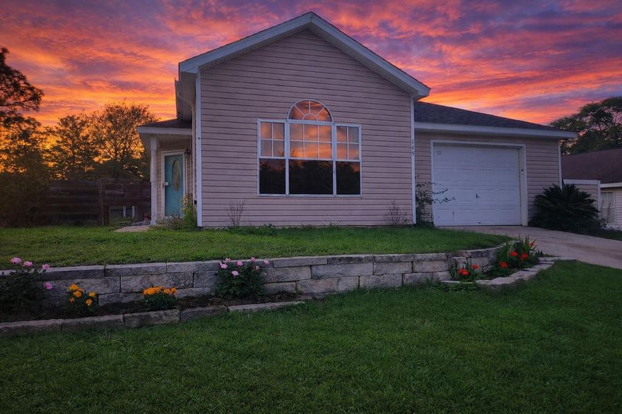 Charming 3-bedroom, 2-bath home in the highly sought-after Timber Wind Estates! Sitting pretty on a hill and offering incredible value, this home is priced to sell and just needs a few finishing touches to truly shine. Major updates have already been taken care of, including a brand-new roof (2024) and an HVAC system and hot water heater that are in excellent condition--giving you peace of mind from day one. Inside, you'll find a functional layout with great natural light and plenty of potential to make it your own. Whether you're a first-time buyer, investor, or someone looking for a home with instant equity, this is a fantastic opportunity. Don't miss your chance to own within walking distance of the serene Lake Stanley at a discounted price--schedule your showing today!