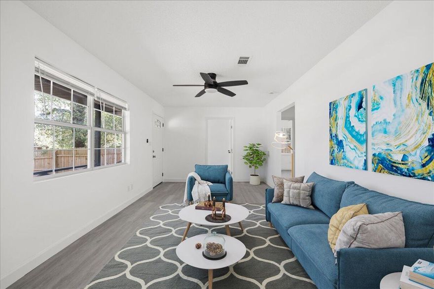 Remodeled and move-in ready in Pensacola! This charming 3 bedroom/1 bathroom single-level home offers comfortable living with thoughtful updates throughout. The updated kitchen features beautiful quartz countertops and modern finishes, creating a bright and inviting space for everyday living and entertaining. Recent improvements include a new air conditioning system, a newer roof, and additional interior updates that give the home a fresh, clean feel. Neutral finishes throughout provide the perfect canvas for buyers to easily add their own personal style. Situated on a spacious lot, the property offers plenty of room for outdoor enjoyment, extra parking, or potential future additions. With no HOA restrictions, owners have the flexibility to use the property in a variety of ways. A fresh canvas to make your own. Perfect for primary home buyers or investors alike.  Schedule your showing today!