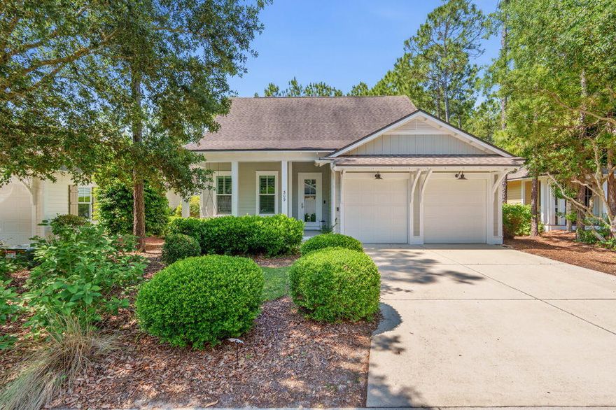 Beautifully maintained and effortlessly inviting, this 4BR/3.5BA single-family residence in the highly coveted WaterSound Origins community offers a perfect blend of comfort, style, and serene surroundings. Spanning 2,249 square feet, this thoughtfully designed two-story home is tucked against a peaceful, nature-filled backdrop with a scenic walking trail just beyond the fence--creating a sense of privacy that's hard to find.

The main level welcomes you with a spacious primary suite designed for relaxation, along with a versatile secondary bedroom ideal for guests or a home office. The heart of the home features an open-concept living and dining area that flows seamlessly to a screened-in back porch, complete with a cozy outdoor fireplace--an ideal setting for year-round entertaining or quiet evenings at home. Mature landscaping and a fully fenced backyard enhance the tranquil outdoor experience.
Upstairs, two additional bedrooms share a full bath, offering comfortable accommodations with flexibility for family or visitors. A brand-new HVAC system installed in 2025 ensures modern efficiency and peace of mind.

Living in WaterSound Origins means more than just owning a home--it's embracing a lifestyle. Residents enjoy access to the Village Commons pool, fitness center, nine-hole golf course, and tennis and pickleball courts through the WaterSound Membership. Optional upgrades unlock exclusive entry to the WaterSound Beach Club, Camp Creek Golf Club, and a calendar of curated member events.

Perfectly positioned just minutes from the renowned 30A corridor, you'll have effortless access to boutique shopping, dining, and the area's iconic white-sand beaches--all while enjoying the charm and tranquility of this exceptional community.