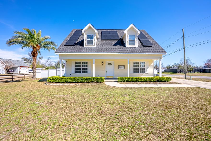 Welcome to 4108 Transmitter Road, a beautifully maintained Craftsman-style residence nestled in the heart of Panama City. Set on an expansive .48-acre lot, this 3-bedroom, 2.5-bathroom home offers timeless character, thoughtful updates, and exceptional versatility -- all in a central location convenient to shopping, dining, schools, and daily essentials.

From the moment you arrive, the home's inviting curb appeal stands out, highlighted by freshly painted exterior eaves and columns and classic architectural details. Inside, warm Craftsman charm meets modern comfort with a functional layout ideal for both everyday living and entertaining. The upstairs interior has been freshly painted, creating a bright, refreshed atmosphere ready for its next owners.

The nearly half-acre homesite provide rare space and flexibility. Whether you envision lush landscaping, an outdoor entertaining area, or the addition of a pool, the backyard offers plenty of room to design your ideal retreat. A standout feature is the impressive 24 x 34 detached shop -- perfect for hobbies, storage, a workshop, recreational equipment, or even a home-based business.

This home also delivers valuable upgrades and long-term peace of mind. Energy-saving solar panels help reduce utility costs, while major improvements include a new roof installed in December 2018 and a new HVAC system added in 2021. The property is serviced by a well and septic, with the septic tank pumped one year ago and a new well filter installed in 2021.

Blending classic style, modern updates, and exceptional outdoor space, this property offers a rare opportunity to enjoy comfort, functionality, and future potential. If you're seeking a centrally located home with character and room to grow, this Panama City gem is ready to welcome you home.
