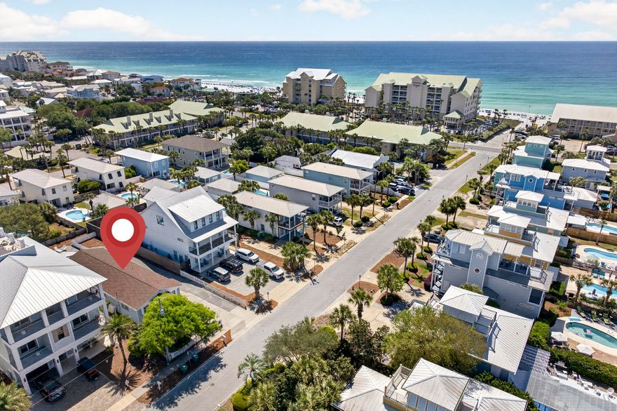 LOWEST priced property in the community that is within 1 block of direct public beach access. Just 500 feet to the Shirah Beach Access & 0.2 miles to the Shores of Crystal Beach Access.  No HOA - 50X150 Lot - Private Pool - Fully Furnished - Short Term Rental with Summer Bookings - Room to Expand. Positioned in a Prime location on one of the favorite streets in Crystal Beach, this 5BR/3.5BA beach cottage has been thoughtfully updated with a modern coastal aesthetic & is being sold fully furnished & rental ready. Nestled between multi million dollar homes and within 2 minutes to Destin's famous white sand beaches, this little gem offers so many possibilities - use it as a Turnkey fully furnished vacation rental now while you plan a new build or expansion for the future. Very FEW opportunities like this still exist in the Crystal Beach community -particularly with this proximity to the beach & the potential for future expansive Gulf views with new construction. One of the original cottages in Crystal Beach, this charming beach home has been lovingly cared for, is well maintained & the configuration is perfect for maximizing rental capability. The kitchen has stainless appliances, granite countertops, subway tile backsplash, an undermount sink & a large breakfast bar. There are two living spaces - the main living room as well as a large bedroom/bonus room with bunks & 2nd living area. Flooring in living room/kitchen & bonus room updated with a beautiful wood look plank ceramic tile for easy care. Spacious pool deck already plumbed for natural gas, offering the perfect setup to potentially add an outdoor kitchen and elevate your entertaining space. The property offers tons of parking and plenty of room for outdoor recreation. Enjoy morning coffee by the gorgeous pool, an afternoon dip in the Gulf, head a couple of blocks to Camille's for happy hour & live music then to the beach for sunset! The iconic Crystal Beach neighborhood on Scenic Hwy 98 has it all - quick access to Destin Commons, Publix, Henderson Spa, & Henderson Beach State Park. Crystal Beach is minutes to fabulous restaurants, the Scenic 98 bike path & all that Destin has to offer. Centrally located so quick drive to both Sandestin area attractions and the Harbor District. Full time City of Destin residents are eligible for free City parking passes, Joe's Bayou Boat Launch annual sticker & reduced Henderson Beach State Park annual pass. Flood Zone X so no flood insurance is required.  This property has SO much potential! Make your appointment to see this fabulous piece of paradise today.  Buyer to verify all pertinent information and conduct their due diligence.