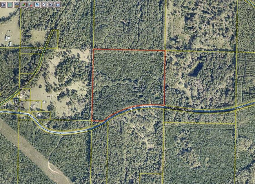 Rare opportunity to own approximately 36 acres of wooded timberland in North Walton County, ideally located between DeFuniak Springs and Ponce De Leon. Situated along C.B. Whitehead Road with convenient access to I-10, this expansive parcel offers privacy, natural beauty, and long-term upside in a steadily growing corridor. The property features mature timber and ample space for a private estate, family compound, recreational use, or future investment hold. With no existing improvements, this is a true blank slate surrounded by large acreage tracts and rural character. Whether you're looking to build, hunt, or land bank in the Florida Panhandle, this offering presents a compelling nature grounds in a popular location.