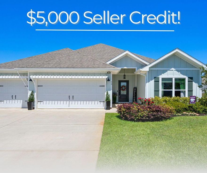 *$5,000 SELLER CREDIT*
This beautifully upgraded home in the heart of Freeport blends thoughtful design with everyday functionality. From the moment you step inside you'll notice the attention to detail, highlighting over $50,000 in improvements. Custom accent walls that create visual appeal and elevate the living spaces, soft close cabinetry, upgraded light fixtures that add warmth and style throughout the home giving a modern yet inviting feel, exterior enhancements for desired curb appeal, standout kitchen that offers extra space to maximize flow and usability, cooking, or simply enjoying day-to-day life. All bedrooms feature custom closet systems, maximizing storage and accessibility, with 2 walk in closets in the primary bedroom to only enhance functionality. The home's secondary suite is especially impressive with a private bathroom with a walk-in shower that adds a touch of luxury. This beautiful home is situated in a quiet neighborhood, at the end of a family/ kid friendly cul-de-sac, with easy access to local activities such as the sports complex, brewery, shopping, and more. This home is move-in ready and thoughtfully enhanced in all the right ways.